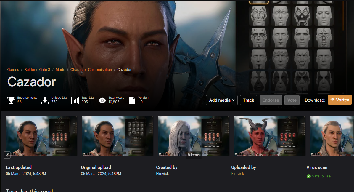 Custom character mod screenshot 15